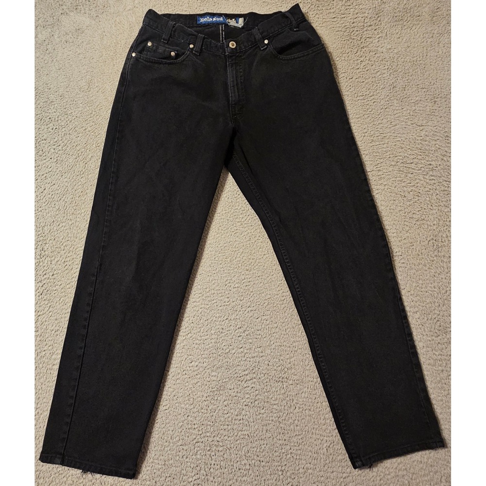 Vintage Levis SilverTab Relaxed Fit Jeans Black Denim Mens 32x30 90s Baggy